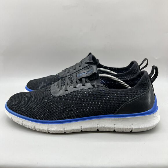 Cole Haan Zerogrand Stitchlite Oxford Men's Size 13 Black Blue Comfort Low Shoes - Picture 3 of 8